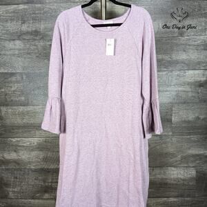 J. Jill Long Sleeve Sweater Dress Size LT